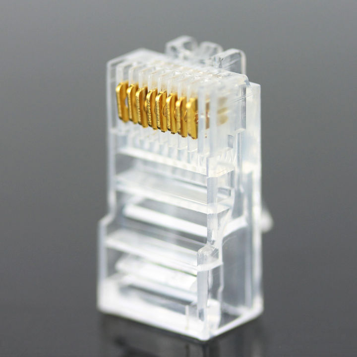 20X%20RJ45%20Ethernet%20Cable%20Network%20Connector%20Crystal%20Heads%20Gold%20Pins%20Module%20CAT6%20Plug%20-%20Image%202