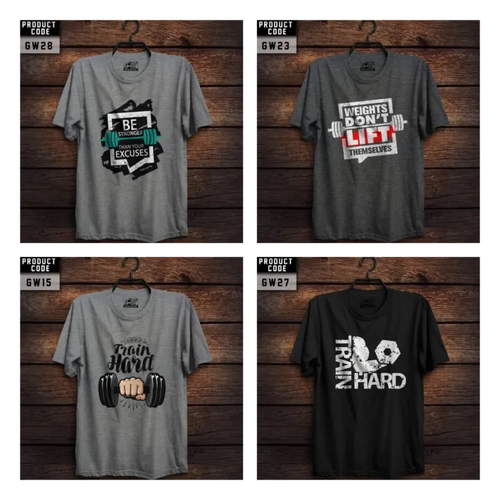 Pack%20of%204%20Gym%20related%20Half%20Sleeves%20Cotton%20Summer%20T-Shirts%20For%20Men%20-%20Image%203