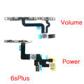 Power And Volume Flex For iPhone 6 6P 6s Plus Mute Button Silent Switch Flex Cable With Bracket Replacement. 