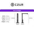 CZUR Lens Pro Scanner, High-Speed A4 Document and Photo Scanner with 12MP Sensor & OCR Support. 