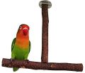 Parrot Perch,Natural Wood Parrot Stand, Bird Cage Accessories Play Stand Platform,Budgie Bird Perches Stick Grinding Chew Toys for Cockatiel,Finches. 