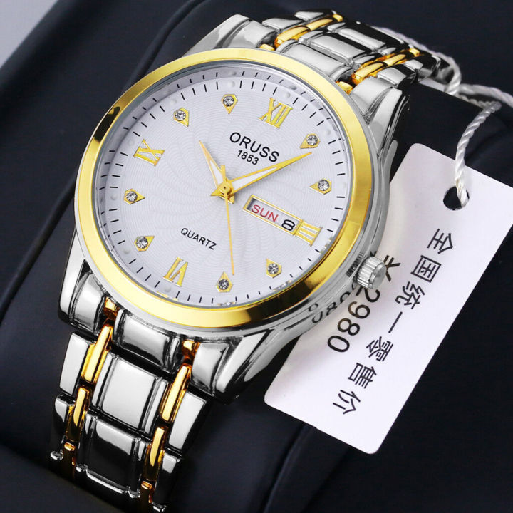 Counter fully automatic movement calendar, night light, waterproof, ultra-thin, non mechanical precision steel, domestic watch, male
