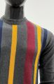 Vneck Gray Sweater Men. 