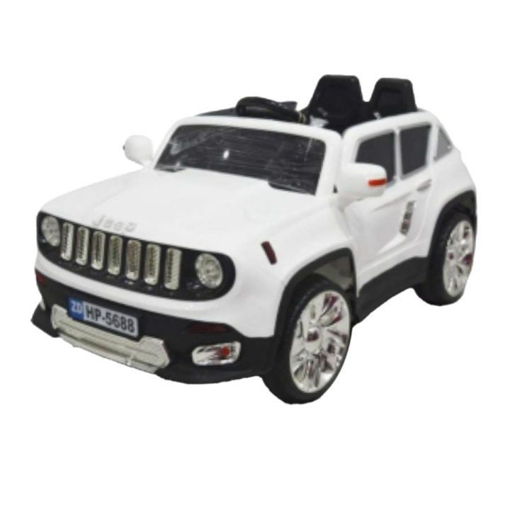 Kids Electric Car jeep Remote and Self-Drive, Push Start With Music USB Option, 1Big  Battery 4 Motors, Auto Door Open, 2 Kids Sitting Imported Made