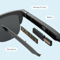Techvrs® F06 Smart Glasses | Bluetooth Audio Sunglasses | Touch Control Dual Speakers Painless Design. 