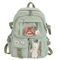 Girl's canvas backpack for school Trendy Japanese Style School and College bag for Girls. 