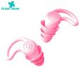 1 Pair Swimming Ear Plugs Noise Reduction High Elasticity Hearing Protection Ergonomic Fit Sleeping Earplugs Water Sports Supplies. 