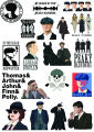 Peaky Blinders Sticker Sheet Best Quality Stickers For Thomas Shelby Fans Famous Series Stickers Aesthetic and Cool Vibes. 