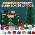 Christmas Gift for Teenagers Geology Rock Advent Calendar 24 Faux Crystal Gemstone Gifts for Kids Perfect Christmas Learning Set for Boys Girls Christmas Advent Calendar. 