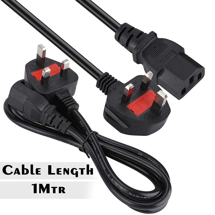Power Cable for pc - 3 pin Power Cable for pc