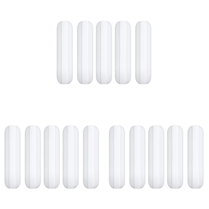 15 Pcs 25mm(1 Inch) PTFE Magnetic Stirrer Mixer Stir Bar,White Color,Laboratory Bar,Stir Plate Bar,7mm25mm Stir Bars