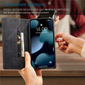 lthmy for Samsung Galaxy A13 5G Vintage Leather Flip Cover Stand Magnetic Closure Shockproof Protective Case. 
