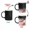 Customized / Personalized Photo Magic Mug - Customized Magic Mug With Your Picture, Logo, Text, or Any Other Design - Customized Photo Mug With Your Design Printing - Best Dad, Best Mom, Birthday Gift, Anniversary Gift - Best Gift For Your Loved Ones. 