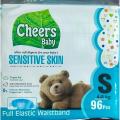 Cheers Baby Premium Baby Diapers Small-96Pcs. 
