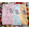 Pack of 3 New Born Baby Girl Boy Clothes 0 Size Infant Winter Suits Dresses Unisex NewBorn Garam Clothes. 