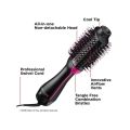One Step 3 in 1 Hair Dryer , hair straightner and hair curler for ladies - hare drier for girls - Hair Straightener Comb for Drying for women - Hair Dryer Styler - Hot Air Brush - Comb for Drying, Straightening, and Curling -With Hot Air Brush Dry. 