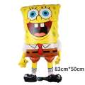 1pcs Cartoon SpongeBob SquarePants Patrick Star foil Balloons girl Boy children s Birthday Party Decor Baby Shower Helium Globos. 