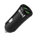 (New)IVON CC26 5V 2.1A Dual USB Port Mini Car Charger. 