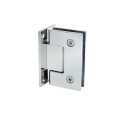 KOLF 90° ORIGINAL Wall to Glass Shower Door Hinge - Mirror Finish Chrome, 8mm–12mm Glass Support | DREAM Hardware. 