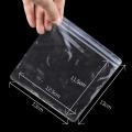 Transparent Small Ziplock Plastic Bags Jewelry Reclosable Storage Bag Packaging Clear PVC Self Sealing Pouches. 