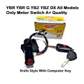 Yamaha YBR Meter Switch Ignition Switch Knife Style Key for all  YBR models. 