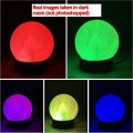 ApexGlobal Himalayan USB globe lamp Multi-colored salt lamp USB salt lamp globe Himalayan globe salt lamp Color-changing salt lamp Globe-shaped salt lamp Himalayan salt lamp with wood base USB-powered salt lamp LED globe salt lamp Himalayan pink salt glob. 