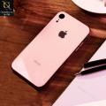 iPhone XR Cover - Rose Gold - New Glossy Shine Soft Borders Back Case. 