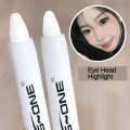 ORGINAL KOREAN IMPORTED Silver Pearlescent Waterproof Highlighter Pen/ Novice Long Lasting Flash Lying Silkworm Eye Shadow Makeup. 