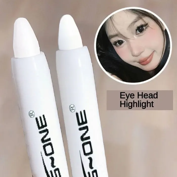 ORGINAL%20KOREAN%20IMPORTED%20Silver%20Pearlescent%20Waterproof%20Highlighter%20Pen/%20Novice%20Long%20Lasting%20Flash%20Lying%20Silkworm%20Eye%20Shadow%20Makeup%20-%20Image%208