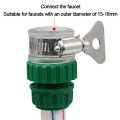 Universal Water Faucet Adapter Hose Connector Fitting Quick Connect Fitting Tap for Car Washing Garden Irrigation Plastic. 