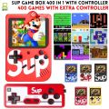 SUP Game Box Plus Console With Controller 400 in 1 Retro Video Games For Kids Handheld Game PAD Gamebox Connects with LCD / TV. 