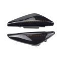 2Pcs Smoked Car Dynamic LED Side Marker Light Turn Signal Light For-BMW X3 F25 X5 E70 X6 E71 E72 2008-2014. 