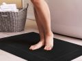 Utopia - Bath Mats Towels Cotton Banded Highly Absorbent and Machine Washable Shower Bathroom Floor Mat 21 x 34 Inches Pack of 2. 