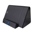 Wireless Induction Speaker Portable Triangle Super Bass Phone Holder Loudspeaker. 