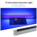 8W BLB UV LED Black light Bar T5 Tube Bulb Ultraviolet Fluorescent Detection lamp Insect UVA Trap light Money Check Violet Lamps. 