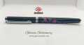 Classical Floral Design Full Metallic Fountain Pen-Black Mingao Fancy Style Smooth Writing Fountain Pen  Sleek Body Ink Pen Perfect Stationery Gifts-2314. 