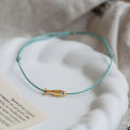 【High-quality】 Cute Fish Braided Rope Anklets For Women Bohemian Style Blue And Red Rope Fashion Leg Foot Chain Summer Beach Jewelry.
