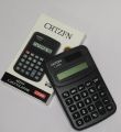 Mini Pocket Calculator for student with cover.. 