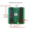12 Channal tuya Smart wifi switch 12v dc 10A Home automation device Wireless Relay Switch Module APP Smart Home Automation Module. 