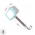 Marvel Avengers Thor Hammer LED Glowing With Lights and Music Toy For Kids - Best Imported High Quality New Special Edition Hammer Toy - Size Approx. 12 Inches. 