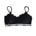 Women Padded Bra Lace Bralette Bra Top Padded Sweet Girls Bra Seamless Thin Wireless Lace Floral Padded Camisole For Women Girls Trendy Fashionable Stylish Cami Top Size: 32 - 36. 