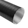 76 mm Aluminum Foil Heater Hose for 6000W Car Air Duct Drain Hose. 