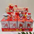 New Cartoon Sanrio Blind Box Cute Kuromi Doll Decoration Melody Handmade Model Children's Day Gift. 