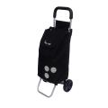 Shopping Roller - Blush Pink, Blue, Yellow and Black Foldable Shopping Trolley - Shopping Trolley Bag Picnic Basket with Trolley. 