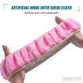 3PCS Fluffy Steering Wheel Cover Set Car Steering Wheel Cover For Toyota Pink Car Accessories For Girls Wheel Cover 15 Inch Warm(black). 