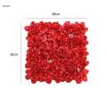 Artificial Panel, Silk Flower Wall Background, Backdrop for Wall Decor, for Wedding Shop Window Stage Background Party. 