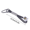 1Pc Braid Lanyard Phone Strap Carabiner Cord Backpack Hanging Rope Keychain Bag Pendant Keycord Accessories Netiie. 