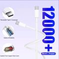 iPhone Original Charger 20W/25W/35W Power Adapter With Type C To Lightening, Type C to Type C and USB to Type C.Gives Super Fast Charging Experience To All Iphone Models. 