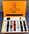 7 in 1 Ultra Smart Watch 49mm Series 9 Ultra 2.01" IPS HD Large Screen | NFC Smartwatch | Bluetooth Calling, Fitness & Sports Modes | Smartwatch with Seven Watch Straps | Smart Watch for Men, Boys, Girls | Ultra 2.0 Smart Watch. 