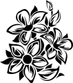 Tulip Plant Reusable Stencil for Airbrush Painting DIY Wall Art and Crafts Ideal for Home Decor, Scrapbooking, and Albums. 